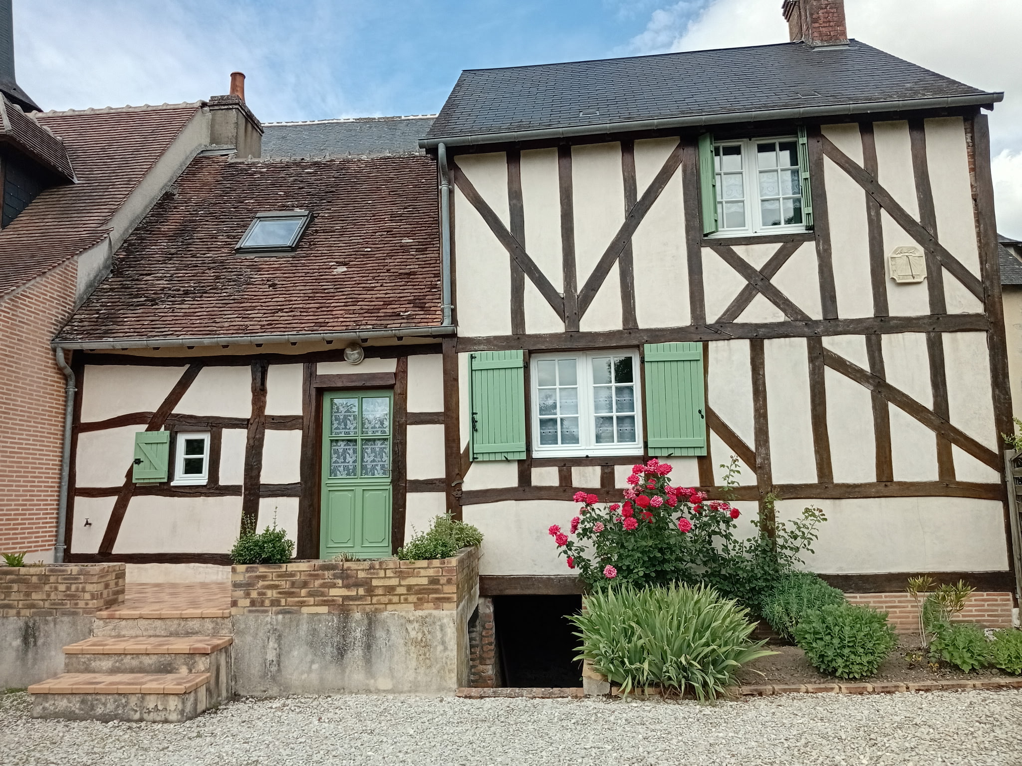 Façade du gîte Le P'tit Léo
